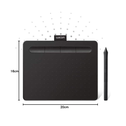 Wacom CTL-4100WL/K0-CX New Intuos Small Blue - Unboxify