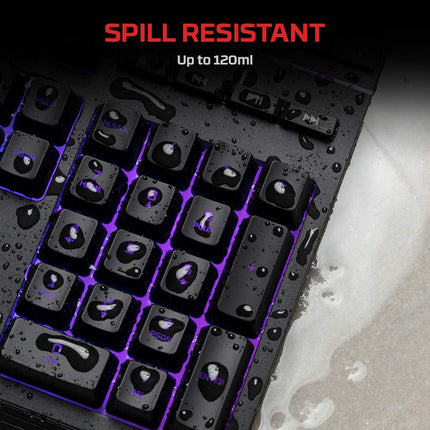 HyperX Alloy Core RGB USB Membrane Gaming Keyboard - Black
