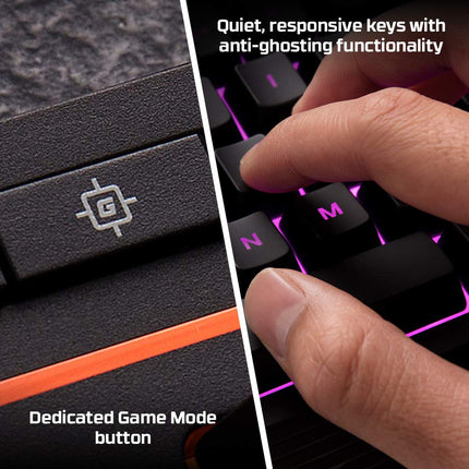 HyperX Alloy Core RGB USB Membrane Gaming Keyboard - Black