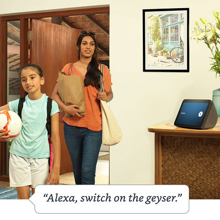 Amazon Echo Show 8 (2nd Gen) - Smart speaker with 8" HD screen, stereo sound & hands-free entertainment with Alexa (Black)