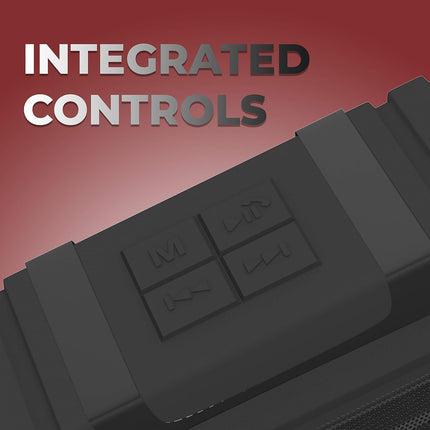 Staunch Thunder 1600 Wireless Portable 16W Bluetooth Speaker up to 8 Hours Long Play Time and FM Support (Black)