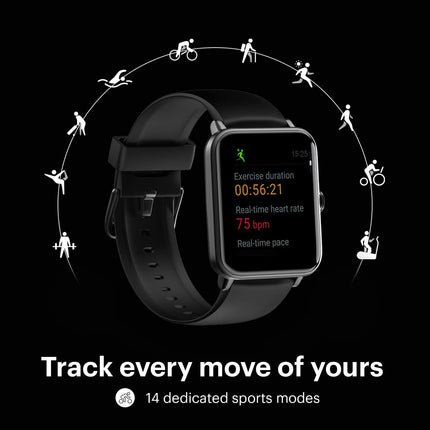 Noise ColorFit Pro 3 Smart Watch, 1.55" HD Display, 10 Day Battery, Waterproof Smartwatch, Auto Recognition Sports Mode, Heart Rate, Spo2, Sleep & Stress Monitor Smartwatch for Men Women - Unboxify