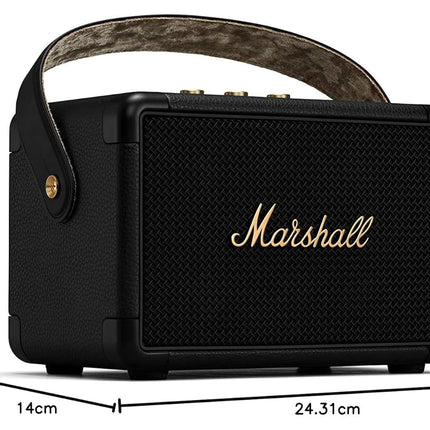Marshall Kilburn II 36W Portable Bluetooth Speaker - Black & Brass