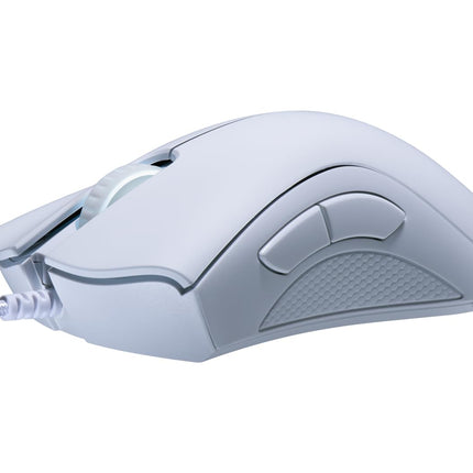 Razer DeathAdder Essential White Edition - 6400 DPI Ergonomic Wired Gaming Mouse - RZ01-03850200-R3M1