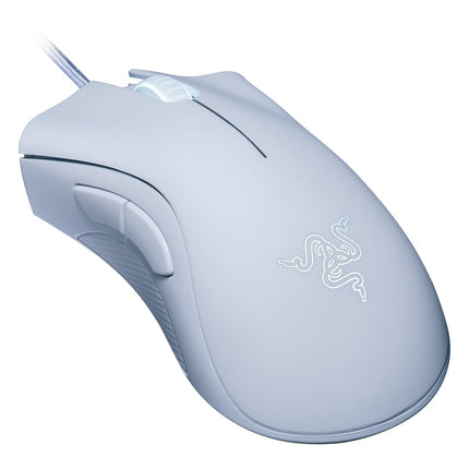 Razer DeathAdder Essential White Edition - 6400 DPI Ergonomic Wired Gaming Mouse - RZ01-03850200-R3M1