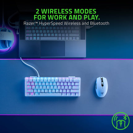 Razer Orochi V2 Mobile Wireless Gaming Mouse with up to 950 Hours of Battery Life with 18000 DPI- White I RZ01-03730400-R3A1