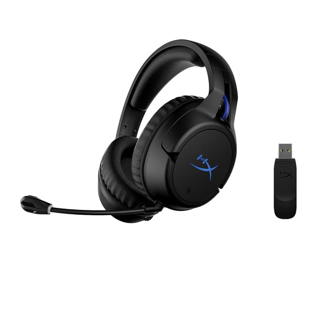 HyperX Cloud Flight-Wireless Gaming Headset for Ps5&Ps4,Up to 30-Hour Battery,Memory Foam Ear Cushions&Premium Leatherette,Noise-Cancelling Microphone with Led Mic Mute. (4P5H6Aa),Over Ear,Black