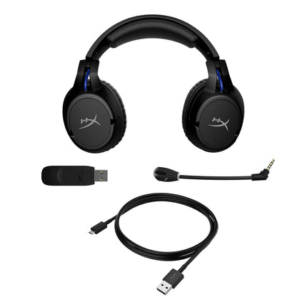HyperX Cloud Flight-Wireless Gaming Headset for Ps5&Ps4,Up to 30-Hour Battery,Memory Foam Ear Cushions&Premium Leatherette,Noise-Cancelling Microphone with Led Mic Mute. (4P5H6Aa),Over Ear,Black