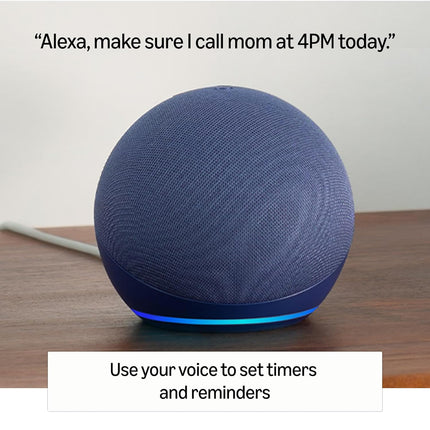 Amazon Echo Dot (5th Gen) | Smart speaker with vibrant sound, Motion Detection, Temperature Sensor, Alexa and Bluetooth