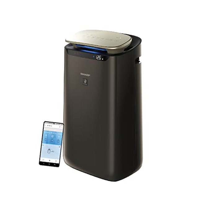 SHARP Room Air Purifier FX-J80M-H with High Density Plasmacluster™ Ion Technology, Haze Mode, Sleep Mode and Anti-Pollen Mode | Coverage Area: upto 680 ft²