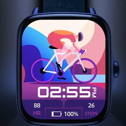 MINIX Crest Bluetooth Calling 1.69 HD Display Smartwatch l Bluetooth Calling l IP68 Waterproof l Rotary Crown l 100+ dial(Rose Gold) - Unboxify