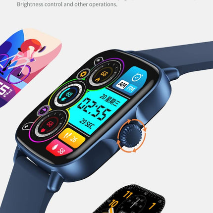 MINIX Crest Bluetooth Calling 1.69 HD Display Smartwatch l Bluetooth Calling l IP68 Waterproof l Rotary Crown l 100+ dial(Rose Gold) - Unboxify