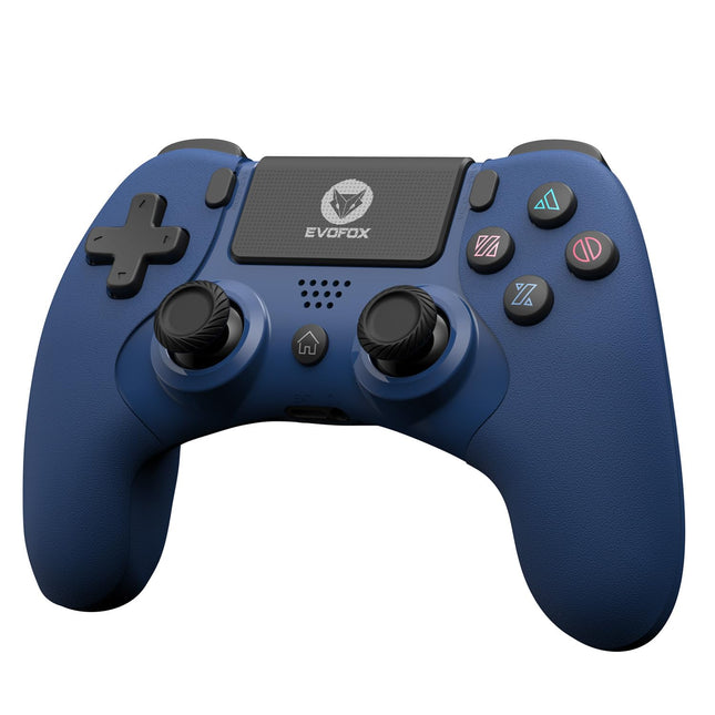 EvoFox Elite Play ps4 controller dualshock 4, iPad & iPhones | Bluetooth 5 | Dual Vibration | 6 Axis Gyro Sensor | 10 Hours of Game Play | Touch Panel | Built in Speaker | 3.5 mm Headset Port