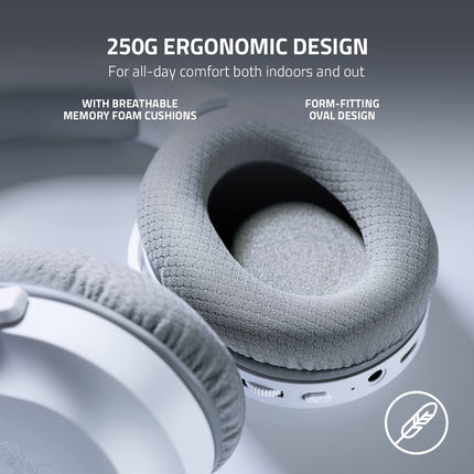Razer Barracuda X (2022) - Wireless Multi-Platform Gaming and Mobile Headset - Mercury White - FRML Packaging RZ04-04430200-R3M1 - Unboxify