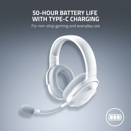 Razer Barracuda X (2022) - Wireless Multi-Platform Gaming and Mobile Headset - Mercury White - FRML Packaging RZ04-04430200-R3M1 - Unboxify