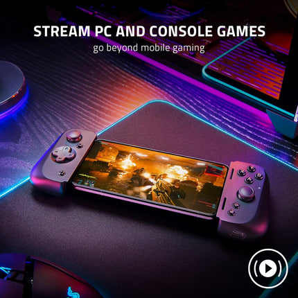 Razer Kishi V2 Mobile Gaming Controller for Android: Console Quality Gaming Controls - RZ06-04180100-R3M1