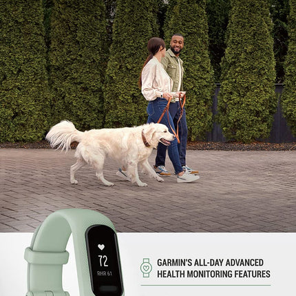 Garmin Vivosmart 5 with OLED Display, Health and Fitness Tracker,SPO2 and 24/7 Heart Rate, Battery Upto 7 Days, Advance Sleep Monitoring and Stress Tracking, 5ATM Water Rating - Black with Large Band - Unboxify