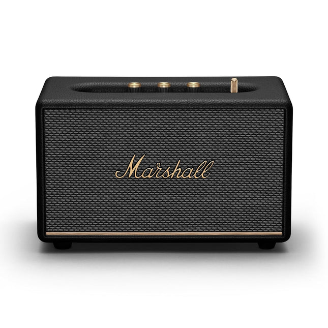 Marshall Acton III Wired Connectivity Stereo Home Speakers with Bluetooth 5.2 & RCA or 3.5mm Input – Black