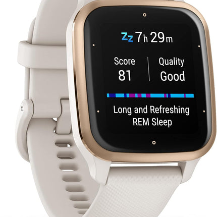 Garmin Venu Sq 2, Music, Ivory/Peach Gold, KOR/SEA