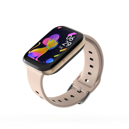 Maxx SX25 Ace Smartwatch - 1.69" Display, Bluetooth, 100+ Sports Modes, Health Suite, Voice Assistance, Includes 2 Bonus Straps (Rose Glod) - Unboxify