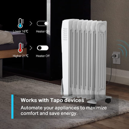 Tapo Smart Temperature & Humidity Sensor, Free Data Storage, Real-Time Notifications, Battery Included, Work With Alexa And Google Home, Hub Required Sold Separately, White (T310) - Unboxify