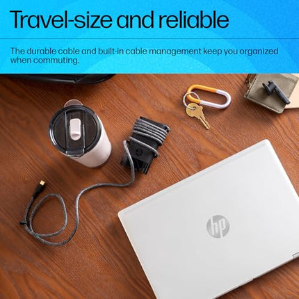 HP USB-C 65W Laptop Charger, 65W, Type-C USB, AC Adapter (671R2AA) - Unboxify