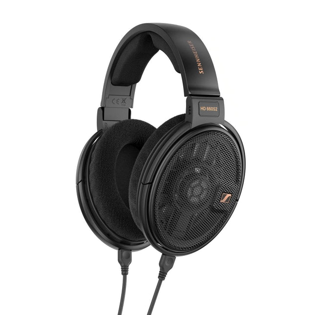 Sennheiser HD 660S2 Open‑Back Hi-Res Audiophile Headphones, Ultra‑Light Aluminum Voice Coil, Extended Sub‑Bass, 300 Ohm Impedance & Airflow Transducer, Plush Ear Cushions, Premium Comfort, 2Y Warranty