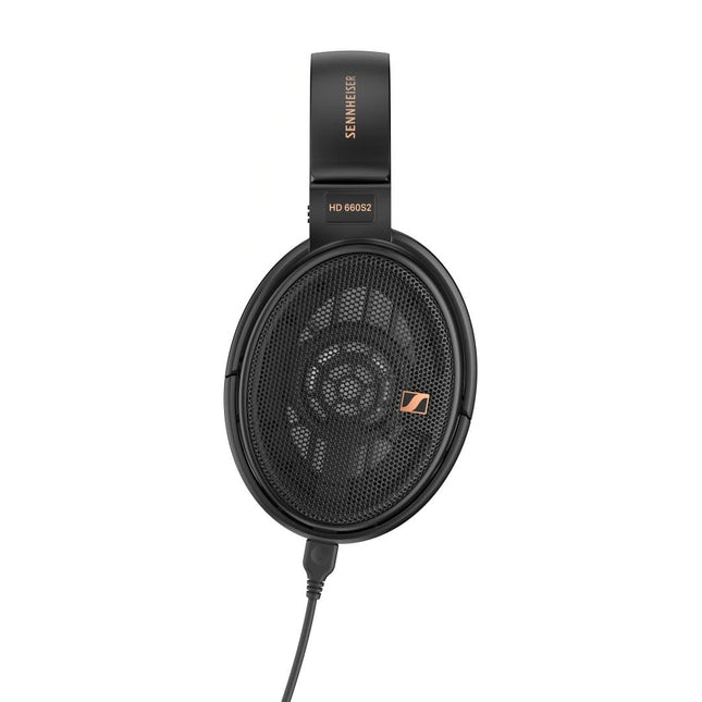 Sennheiser HD 660S2 Open‑Back Hi-Res Audiophile Headphones, Ultra‑Light Aluminum Voice Coil, Extended Sub‑Bass, 300 Ohm Impedance & Airflow Transducer, Plush Ear Cushions, Premium Comfort, 2Y Warranty