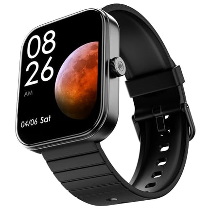 Noise Newly Launched ColorFit Pulse 3 with 1.96" Biggest Display Bluetooth Calling Smart Watch, Premium Build, Auto Sport Detection & 170+ Watch Faces Smartwatch for Men & Women (Jet Black) - Unboxify