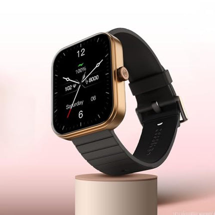 Noise Newly Launched ColorFit Pulse 3 with 1.96" Biggest Display Bluetooth Calling Smart Watch, Premium Build, Auto Sport Detection & 170+ Watch Faces Smartwatch for Men & Women (Jet Black) - Unboxify