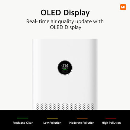 Xiaomi Smart Air Purifier 4, Best Purified Air Delivery Rate 387 m3/hr, True HEPA, traps 99.99% Virus, High coverage: 516 Sq Ft, Fast Purification in 7 Mins, RoHS & Allergy Care Certified, Alexa&GA - Unboxify
