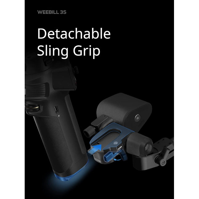 ZHIYUN Weebill 3S Gimbal Stabilizer for DSLR Cameras - Black