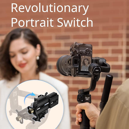 ZHIYUN Weebill 3S Gimbal Stabilizer for DSLR Cameras - Black