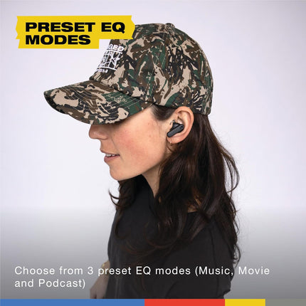 Skullcandy Smokin Buds Wireless in Ear Earbuds – ENC Clear Calls, Music/Movie/Podcast EQ Modes, 20Hr Battery + Rapid Charge, Touch Controls, Solo Bud Use, IPX4 Water Resistant - Unboxify