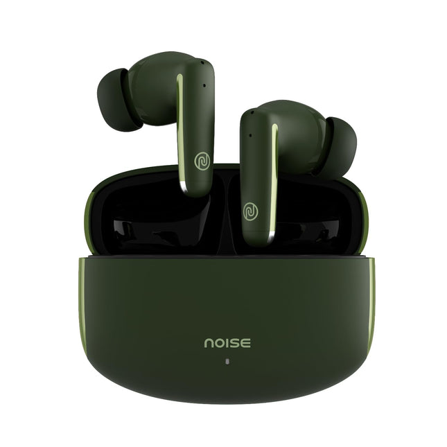 Noise Buds Venus Truly Wireless in-Ear Earbuds with ANC(Upto 30dB), 40H Playtime, Quad Mic with ENC, Instacharge(10 min=120 min), Low Latency(up to 45ms),10mm Driver (Galaxy Green) - Unboxify