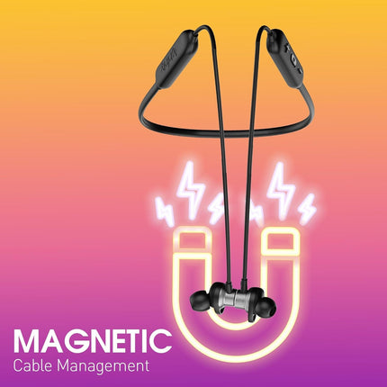 Infinity - JBL Tranz N400, in-Ear Headphones with 36 Hr Playtime, Fast Charge, Deep Bass Sound, Dual Equalizer, IPX5 Sweatproof, Bluetooth Headset (Black)
