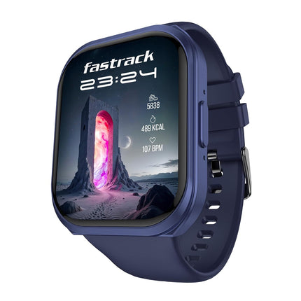 Fastrack New Limitless FS1+ Smart Watch|Biggest 2.01" UltraVU Display|Industry Best 950 Nits Brightness|SingleSync BT Calling|NitroFast Charging|110+ Sports Modes|200+ Watchfaces|Upto 7 Days Battery - Unboxify