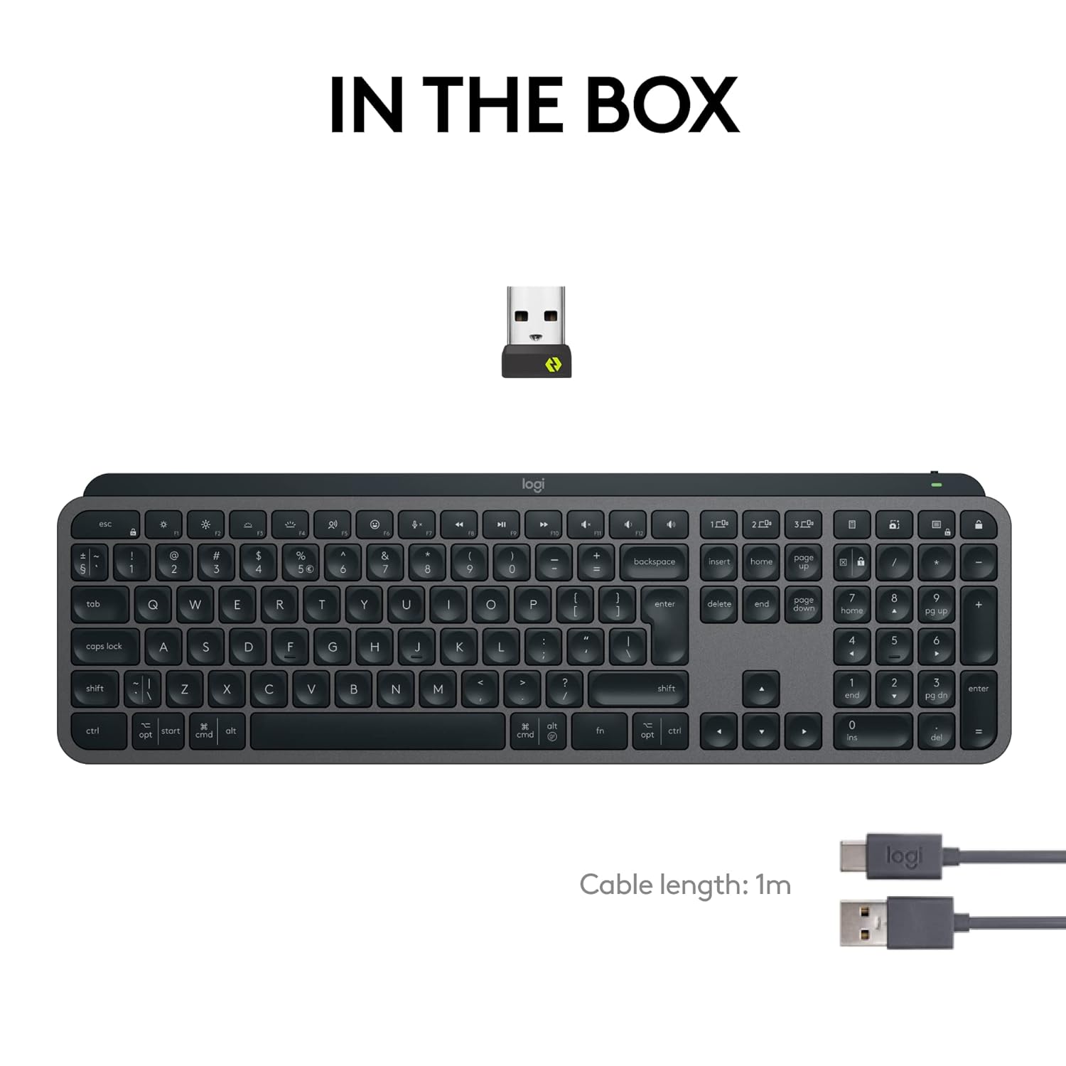 Less Precision Keyboard Logitech MX Keys S Wireless Keyboard, Low Profile, Fluid Precise Quiet ...