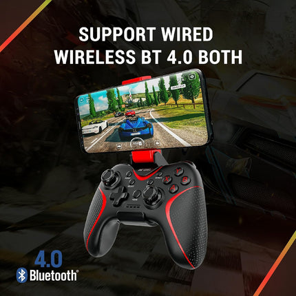 Ant Esports GP325 Wireless Gamepad, Android/Windows/macOS/Switch, Bluetooth Mobile Gaming Controller Gamepad for XBox Cloud Gaming and PS
