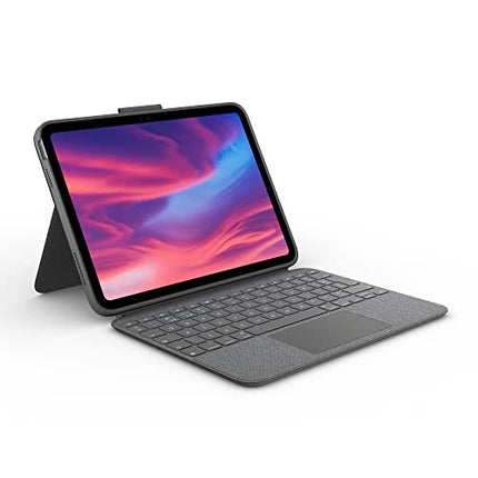 Logitech Combo Touch Detachable 10th Gen iPad Keyboard Case with Large Precision Trackpad, Full-Size Backlit Keyboard, and Smart Connector Technology - Unboxify