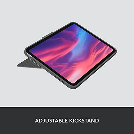 Logitech Combo Touch Detachable 10th Gen iPad Keyboard Case with Large Precision Trackpad, Full-Size Backlit Keyboard, and Smart Connector Technology - Unboxify
