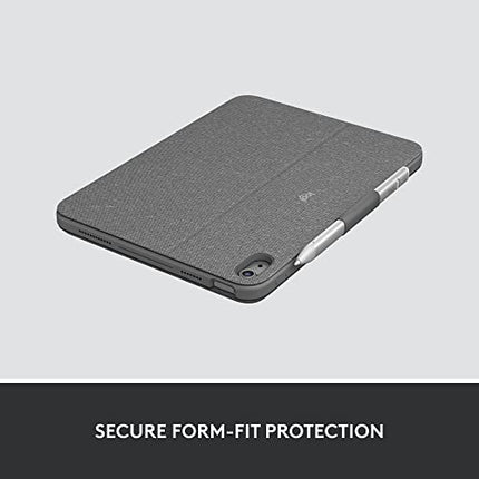 Logitech Combo Touch Detachable 10th Gen iPad Keyboard Case with Large Precision Trackpad, Full-Size Backlit Keyboard, and Smart Connector Technology - Unboxify