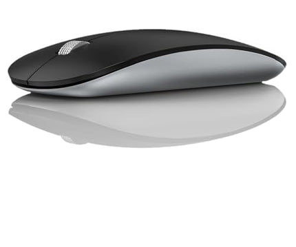 Offbeat - Atom Dual Bluetooth 5.1+5.1 & 2.4Ghz Wireless, Type-C Rechargeable Silent Click Mouse, Triple Device connectivity Windows, Mac, iOS, Android - Unboxify