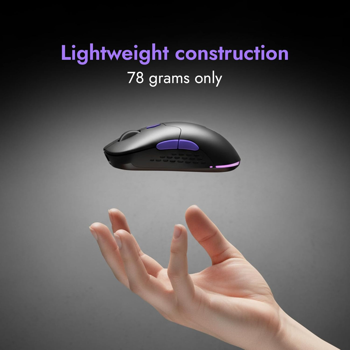 Kreo Chimera V2 Wireless Gaming Mouse with Hot-swappable Switches, Dua ...