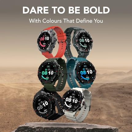 CULTSPORT Ranger XR 1.43" AMOLED Smartwatch,Outdoor Rugged Smartwatch for Men, 850 NITS, Always On Display, Bluetooth Calling, 420mAh Battery, Sports Recognition, Health Tracking, Round Digital Watch - Unboxify