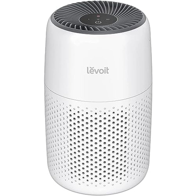 LEVOIT Core Mini Air Purifier For Coverage Area 183 Sq Ft, H13 Truehepa Filter, Remove 99.97% Dust, Smoke, & Pollen, With Fragrance Sponge, (2 Years Warranty), White - Unboxify