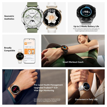 Huawei Watch GT4 46mm Smartwatch Compatible with Android & iOS