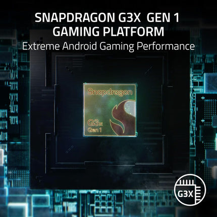 Razer Edge - Android Gaming Handheld with Kishi V2 Pro Controller (Qualcomm Snapdragon G3X Gen 1, 6.8” 144Hz AMOLED FHD+ Touchscreen Display, HyperSense Haptics, PC, Xbox, and Cloud Gaming) Black