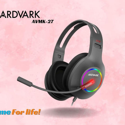 ARDVARK AVMK-27, 4 in 1 Combo | Gaming Keyboard and Mouse Combo, RGB Backlit Wired Gaming Mouse and Keyboard, Mouse pad, Gaming Headset, Gamer 4 in 1 Bundle for PC PS4 PS5 and Xbox.