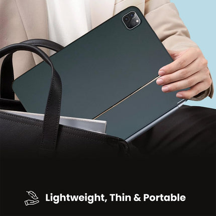 Magic Style Keyboard Case for iPad 10th Gen 10.9 inch 2022, New iPad 11th Gen (A16,2025) with 3 Level Brightness Backlit, All Gesture Touchpad, Floating Cantilever Design, LED Display, Magnetic Cover